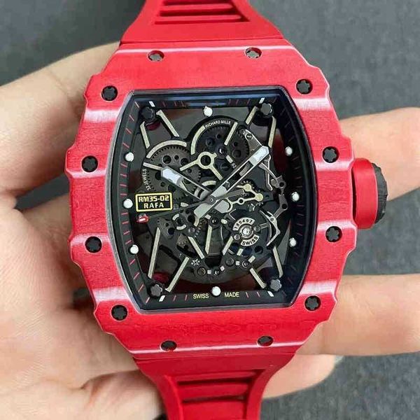 richa milles red devil carbon fiber rm35-02 automatic mechanical watch wine barrel large dial leisure men's style
richa milles red devil carbon fiber rm35-02 automatic mechanical watch wine barrel large dial leisure men's style