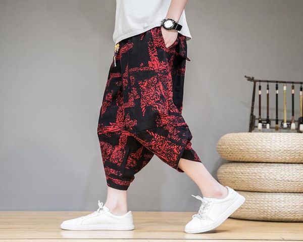 men pants men039s wide crotch harem pants loose large cropped trousers widelegged bloomers korean style printed baggy streetwe9342582, Black
men pants men039s wide crotch harem pants loose large cropped trousers widelegged bloomers korean style printed baggy streetwe9342582, Black