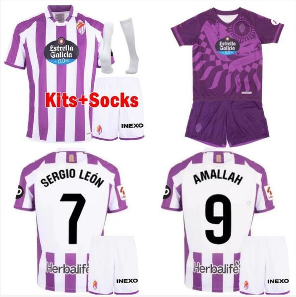 23 24 real valladolid soccer jerseys weissman oscar plano 2023 2024 plano l. olaza r.alcaraz kids kit home away football shirts, Black
23 24 real valladolid soccer jerseys weissman oscar plano 2023 2024 plano l. olaza r.alcaraz kids kit home away football shirts, Black