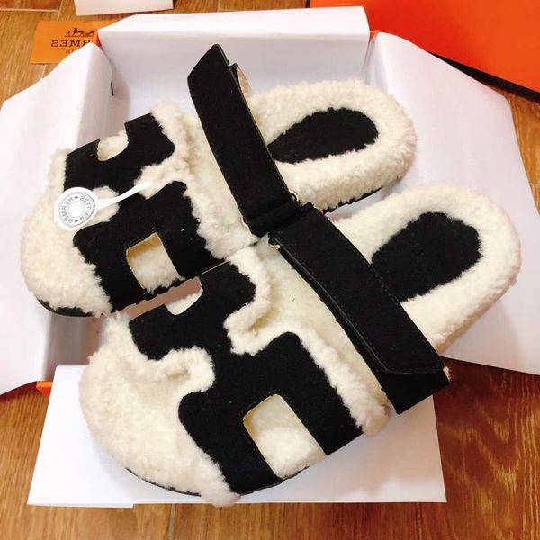 fashion men women chypre fluffy slippers sandals family flats sliders italy popular front strap magic stick calfskin slides designer spring, Black
fashion men women chypre fluffy slippers sandals family flats sliders italy popular front strap magic stick calfskin slides designer spring, Black