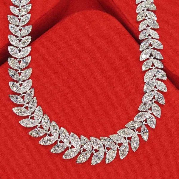 luxury jewelry marquise cut d vvs1 moissanite leaf shape vintage silver 925 chain necklace for woman and man
luxury jewelry marquise cut d vvs1 moissanite leaf shape vintage silver 925 chain necklace for woman and man