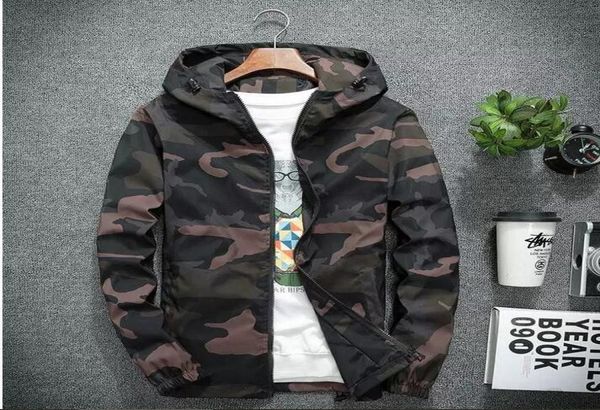 men039s jackets mens spring men casual windbreaker camouflage hooded coats fashion slim hip hop bomber clothing 5xl1001681, Black;brown
men039s jackets mens spring men casual windbreaker camouflage hooded coats fashion slim hip hop bomber clothing 5xl1001681, Black;brown