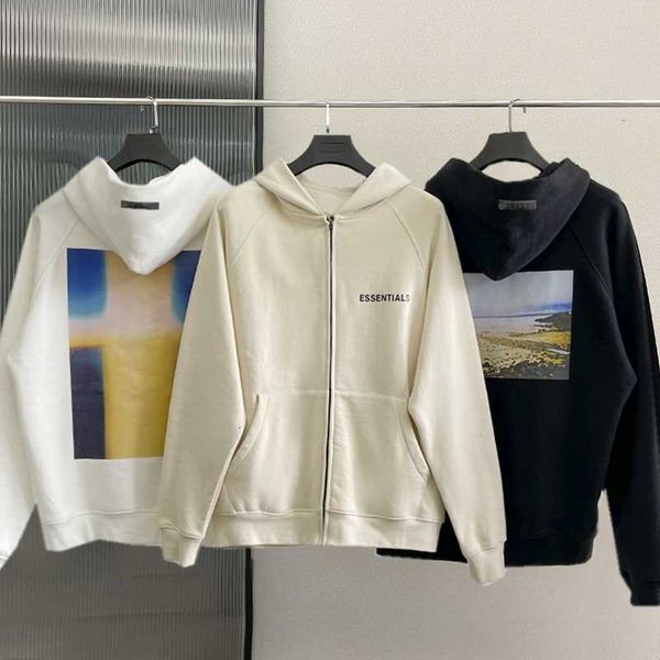 fw21 fashion men's essentils sweatshirt hoodie back landscape print hip hop loose cotton, Black
fw21 fashion men's essentils sweatshirt hoodie back landscape print hip hop loose cotton, Black