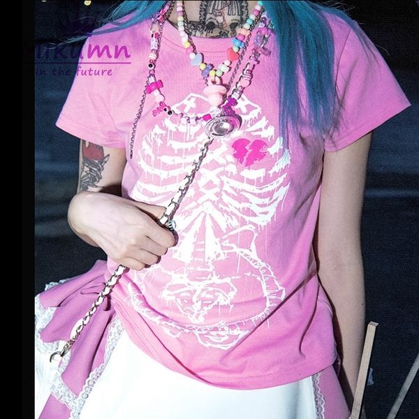 women's t-shirt punk t shirts japanese kawaii women tees harajuku printed short sleeve t-shirt gothic girl summer tshirt pink blue grey, White
women's t-shirt punk t shirts japanese kawaii women tees harajuku printed short sleeve t-shirt gothic girl summer tshirt pink blue grey, White