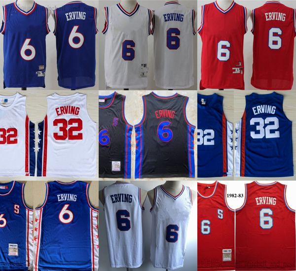 1982-83 mitchell and ness basketball 6 julius erving jersey stitched classics vintage blue white red black jerseys man retro breathable #32, Black;red
1982-83 mitchell and ness basketball 6 julius erving jersey stitched classics vintage blue white red black jerseys man retro breathable #32, Black;red