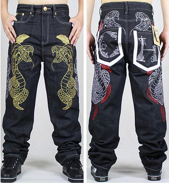 whole2015 new fashion mens wide leg jeans embroidered gold python loose pants skating hiphop street rap dance trousers s2397671, Blue
whole2015 new fashion mens wide leg jeans embroidered gold python loose pants skating hiphop street rap dance trousers s2397671, Blue