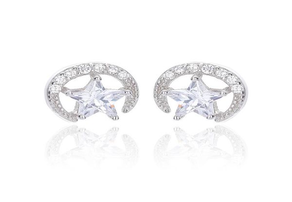 hypoallergenic sterling silver 925 star moon crystal stud earrings luxury designer jewelry earrings 672084147137
hypoallergenic sterling silver 925 star moon crystal stud earrings luxury designer jewelry earrings 672084147137