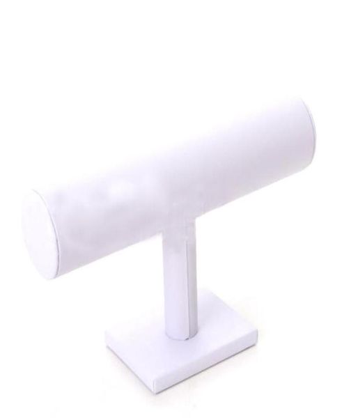 tbar white leatherette watch bracelet jewelry packaging display stand holder rack for craft gift 1pcslot ds0219918608725839, Black
tbar white leatherette watch bracelet jewelry packaging display stand holder rack for craft gift 1pcslot ds0219918608725839, Black