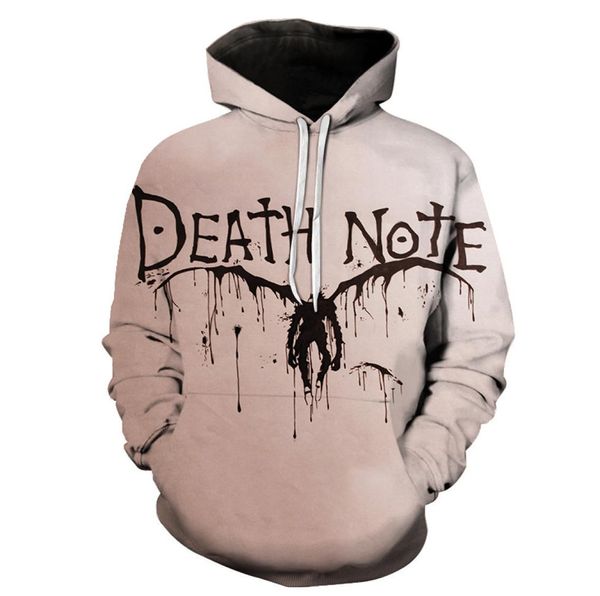 death note hoodies anime style hooded sweatshirt men women cosplay sports casual pullover hoodie spring fashion hip hop male 21784859, Black
death note hoodies anime style hooded sweatshirt men women cosplay sports casual pullover hoodie spring fashion hip hop male 21784859, Black
