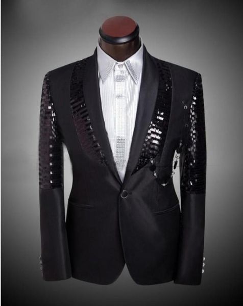 new arrival men slim fit suit mens suits with pants black sequin shiny blazer jacket wedding tuxedos men039s suits8470324, White;black
new arrival men slim fit suit mens suits with pants black sequin shiny blazer jacket wedding tuxedos men039s suits8470324, White;black