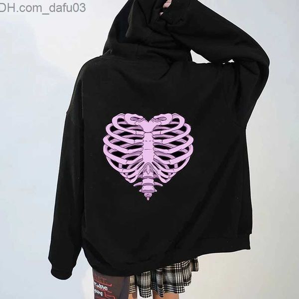 men's hoodies sweatshirts y2k vintage aesthetic skeleton zipper oversized sweatshirt 2021 fall gothic solid hoodie women's grunge, Black
men's hoodies sweatshirts y2k vintage aesthetic skeleton zipper oversized sweatshirt 2021 fall gothic solid hoodie women's grunge, Black