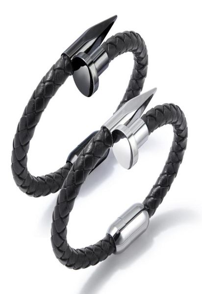 fashion simple men jewelry multilayer leather bracelet stainless steel magnetic buckle charm bracelet genuine leather weave brace6929943, Golden;silver
fashion simple men jewelry multilayer leather bracelet stainless steel magnetic buckle charm bracelet genuine leather weave brace6929943, Golden;silver