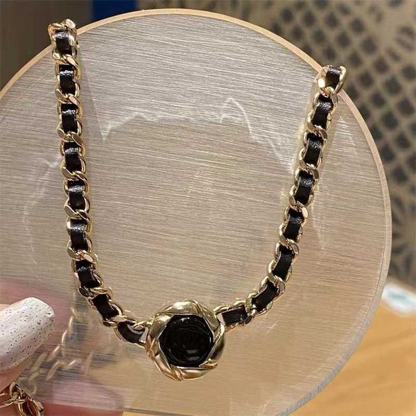designer jewelry necklace sheepskin leather round pendant necklace female choker neck chain sweet cool french clavicle, Black
designer jewelry necklace sheepskin leather round pendant necklace female choker neck chain sweet cool french clavicle, Black