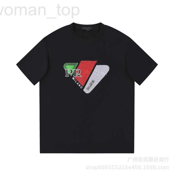women's t-shirt designer correct version p family new three label printed t-shirt short sleeve casual versatile high street fashion ins, White
women's t-shirt designer correct version p family new three label printed t-shirt short sleeve casual versatile high street fashion ins, White