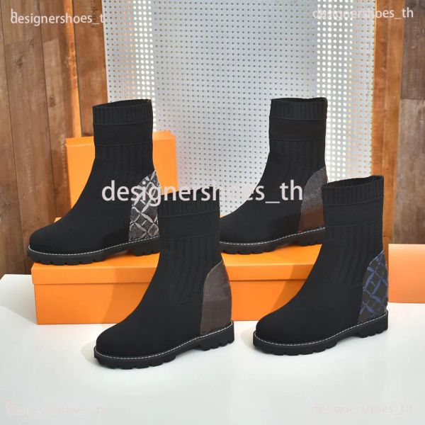 designer boots sock boot women winter socks knitted elastic ankle bootss stretch high heel winter boot lady letter thick shoes 35-42, Black
designer boots sock boot women winter socks knitted elastic ankle bootss stretch high heel winter boot lady letter thick shoes 35-42, Black