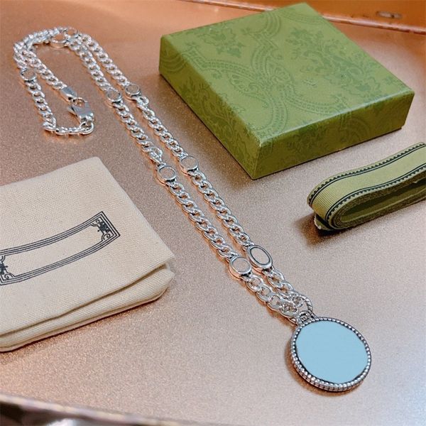 necklace designer women's ggsity pendant vintage charm chain pendant necklace fashion brass jewelry 6drxugs, Silver
necklace designer women's ggsity pendant vintage charm chain pendant necklace fashion brass jewelry 6drxugs, Silver