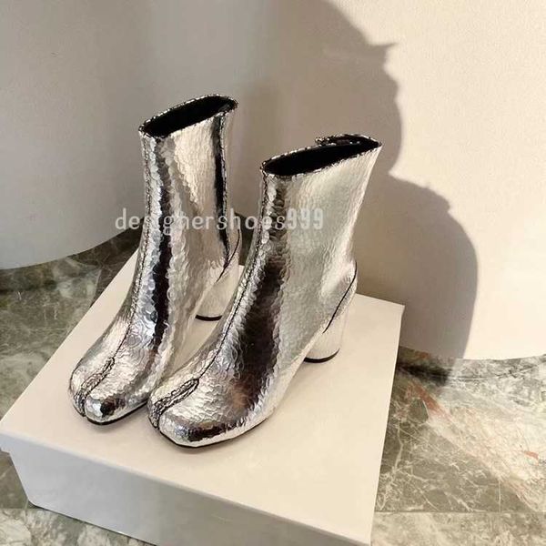 boots silver tabi split toe chunky high heel boots leather zapatos mujer fashion autumn women shoes botas, Black
boots silver tabi split toe chunky high heel boots leather zapatos mujer fashion autumn women shoes botas, Black