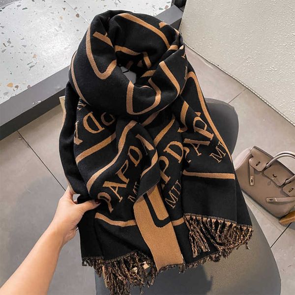 classic designer cashmere warm scarf new scarf for women in autumn and winter fashion light luxury high grade tassel shawl thickened double, Blue;gray
classic designer cashmere warm scarf new scarf for women in autumn and winter fashion light luxury high grade tassel shawl thickened double, Blue;gray