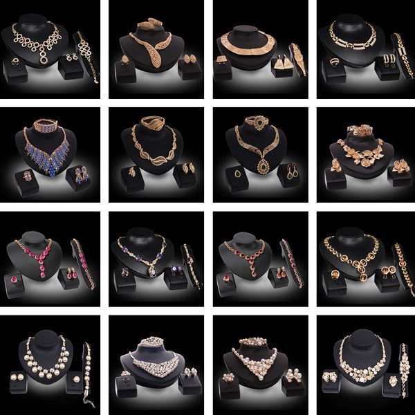 wedding jewelry sets ladies set large round bridal earrings necklace ring bracelet fourpiece explosive crystal accessories 230803, Slivery;golden
wedding jewelry sets ladies set large round bridal earrings necklace ring bracelet fourpiece explosive crystal accessories 230803, Slivery;golden