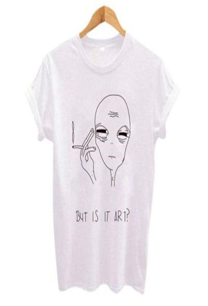 polyester tshirt women summer tees harajuku but is it art tee shirt ladies robe white tees casual t shirts female3958069 
polyester tshirt women summer tees harajuku but is it art tee shirt ladies robe white tees casual t shirts female3958069