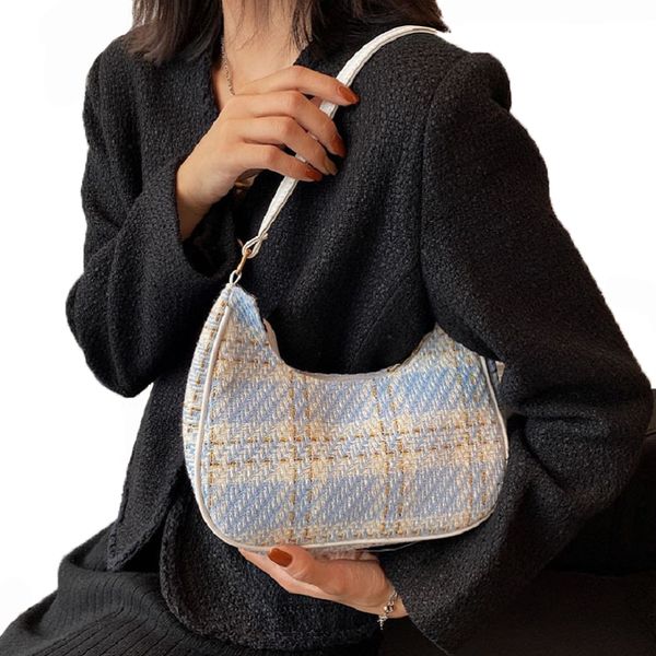 evening bags women shoulder bags fashion exquisite handbags for women girls casual metal zipper canvas underarm bag luxury designer 230802
evening bags women shoulder bags fashion exquisite handbags for women girls casual metal zipper canvas underarm bag luxury designer 230802