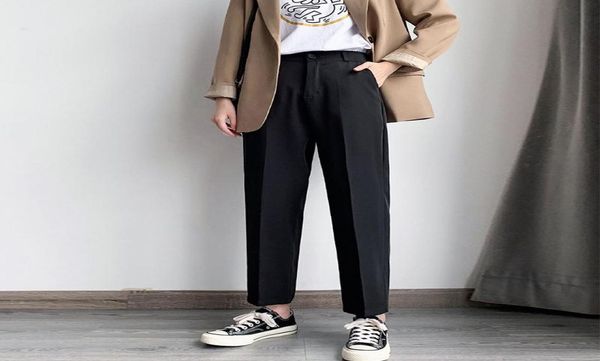 suit harem pants women039s 2021 high waist slimming cropped loose straight small cigarette capris7066142, Black;white
suit harem pants women039s 2021 high waist slimming cropped loose straight small cigarette capris7066142, Black;white