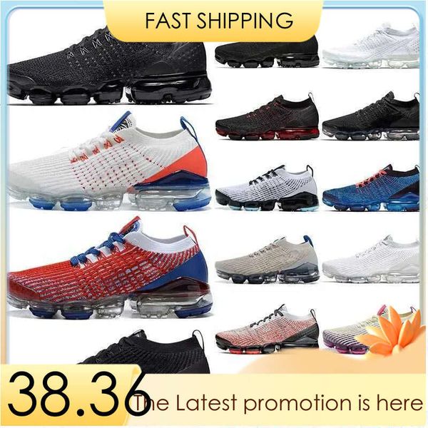 designer running shoes for men women triple black white fashion fly knit cushion trainers zapatos outdoor sneakers walking eur 36-45
designer running shoes for men women triple black white fashion fly knit cushion trainers zapatos outdoor sneakers walking eur 36-45