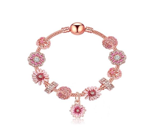 european and american rose gold bracelet flower charm beads banglebracelet for women jewelry accessories party gift837203992, Golden;silver
european and american rose gold bracelet flower charm beads banglebracelet for women jewelry accessories party gift837203992, Golden;silver