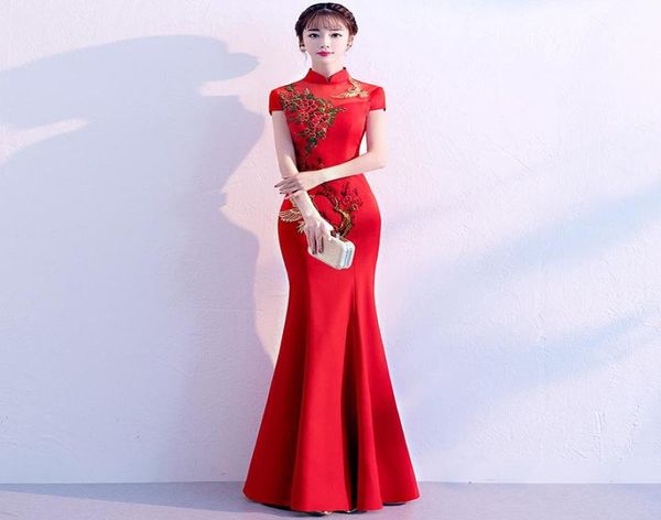 ethnic clothing exquisite red embroidery women cheongsam noble elegant bridesmaid wedding qipao vestidos vintage chinese styl8923063
ethnic clothing exquisite red embroidery women cheongsam noble elegant bridesmaid wedding qipao vestidos vintage chinese styl8923063