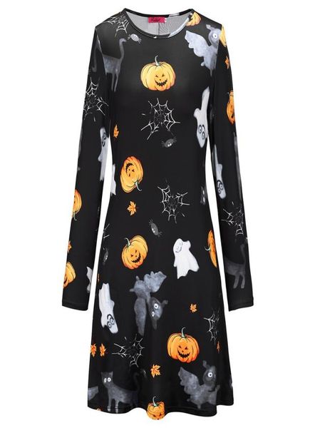 womens halloween long sleeve round neck casual spider skull pumpkin printed flared party dress dk5559hy2052452, White;black
womens halloween long sleeve round neck casual spider skull pumpkin printed flared party dress dk5559hy2052452, White;black