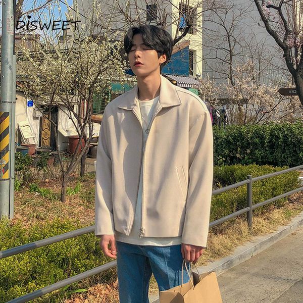 men's jackets solid lapel jacket men korean long sleeve loose warm coat simple slim zipper autumn winter boy 230803, Black;brown
men's jackets solid lapel jacket men korean long sleeve loose warm coat simple slim zipper autumn winter boy 230803, Black;brown