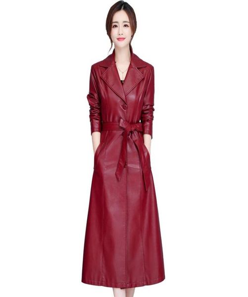 women039s leather faux genuine woman midlength 2021 autumn winter jackets female korean plus size loose long windbreaker coa5278257, Black
women039s leather faux genuine woman midlength 2021 autumn winter jackets female korean plus size loose long windbreaker coa5278257, Black