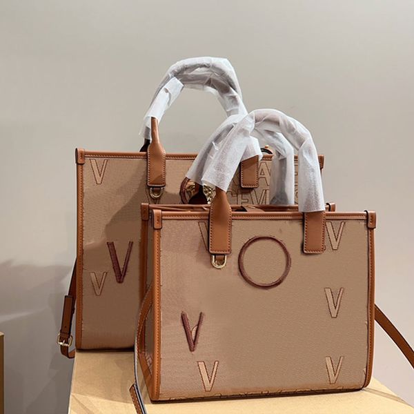 women's large capacity shopping bag canvas handbag classic letter print lady shoulder bags full letter internal zipper pocket cross bod
women's large capacity shopping bag canvas handbag classic letter print lady shoulder bags full letter internal zipper pocket cross bod