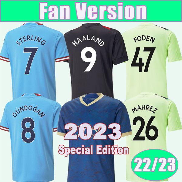 22 23 de bruyne haaland mens soccer jerseys special edition sterling rodrigo bernardo fernandinho mendy foden home away 3rd football shirt s, Black;yellow
22 23 de bruyne haaland mens soccer jerseys special edition sterling rodrigo bernardo fernandinho mendy foden home away 3rd football shirt s, Black;yellow