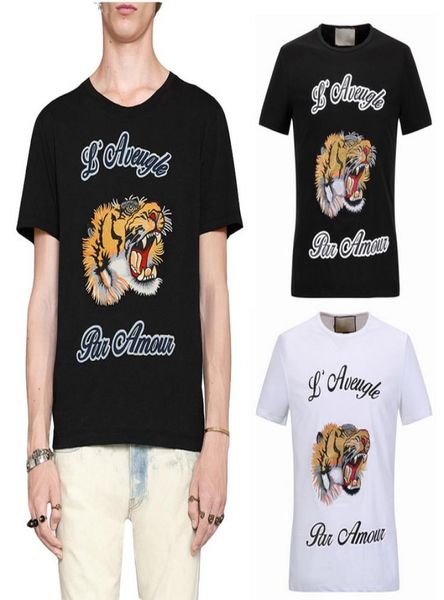 man tshirt tiger head embroidery letter tee stretch cotton shortsleeves slim fit style male round neck9724218, White;black
man tshirt tiger head embroidery letter tee stretch cotton shortsleeves slim fit style male round neck9724218, White;black