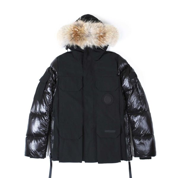 canadian designer puffer jacket winter men gooses down jackets homme outdoor jassen outerwear real coyote fur hooded fourrure jacket, Black
canadian designer puffer jacket winter men gooses down jackets homme outdoor jassen outerwear real coyote fur hooded fourrure jacket, Black