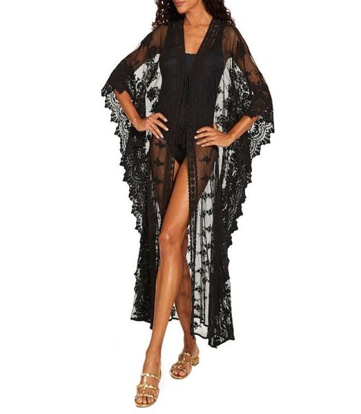 women short sleeve leopardembroidered see through lace up tassel beach bathing holiday bikini cover ups cardigan women0398352289, White;black
women short sleeve leopardembroidered see through lace up tassel beach bathing holiday bikini cover ups cardigan women0398352289, White;black