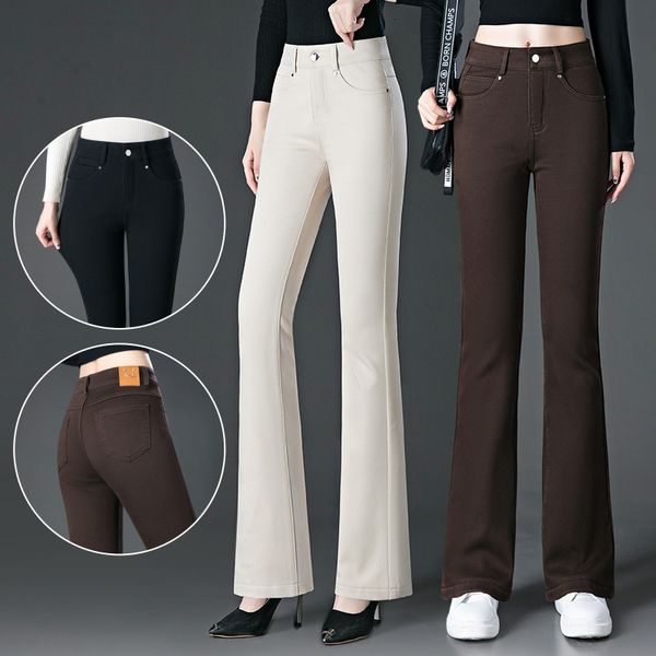 women's jeans spring and autumn flare jean 2023 versatile slim elastic retro waist pants fashion straight bellbottoms large 230803, Blue
women's jeans spring and autumn flare jean 2023 versatile slim elastic retro waist pants fashion straight bellbottoms large 230803, Blue