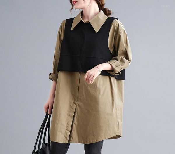 women039s blouses 4xl 5xl korean fashion women39s blouse 2022 vest shirt set women big size long shirts vintage ladies 2881745, White
women039s blouses 4xl 5xl korean fashion women39s blouse 2022 vest shirt set women big size long shirts vintage ladies 2881745, White