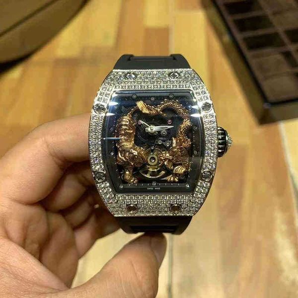 luxury wristwatch richa milles wine barrel watch r rm57-01 series fully automatic mechanical men's with full drill black tape watches
luxury wristwatch richa milles wine barrel watch r rm57-01 series fully automatic mechanical men's with full drill black tape watches