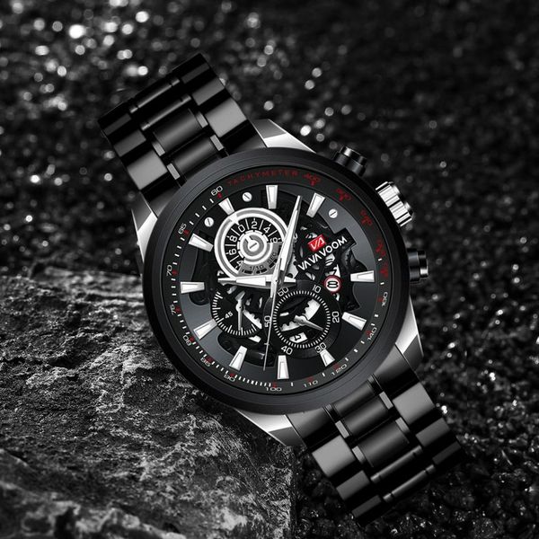 luxury 2023 new leisure belt men's watch calendar watch tape men's watch business watch, Slivery;black
luxury 2023 new leisure belt men's watch calendar watch tape men's watch business watch, Slivery;black