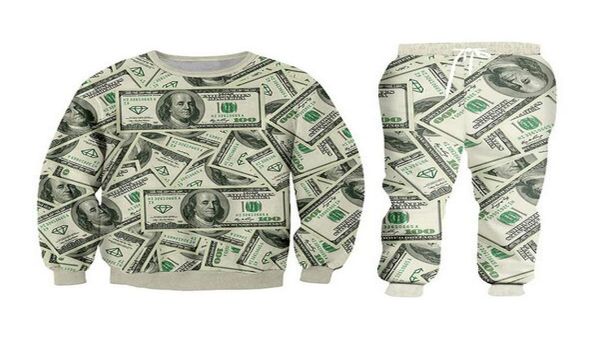 new men womens couple 100 dollar 3d print crewneck sweatshirt pants autumn winter tracksuit9357237, Gray
new men womens couple 100 dollar 3d print crewneck sweatshirt pants autumn winter tracksuit9357237, Gray