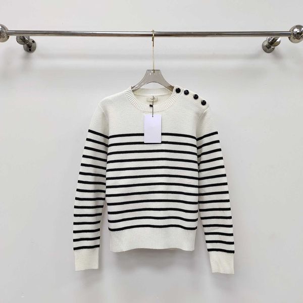 women's women's round neck sweater autumn and winter new stripe long sleeve knitwear pullover sweater top, White;black
women's women's round neck sweater autumn and winter new stripe long sleeve knitwear pullover sweater top, White;black