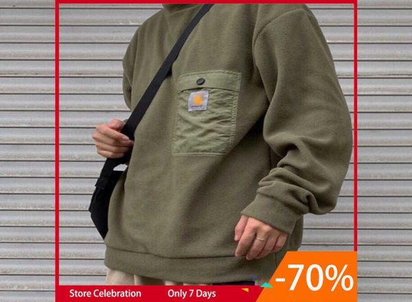 mens sweater designer hoodie carha embroidered crew neck sweatshirt tech fleece coat men long sleeve tshirt loose motion design 68ess, Black
mens sweater designer hoodie carha embroidered crew neck sweatshirt tech fleece coat men long sleeve tshirt loose motion design 68ess, Black
