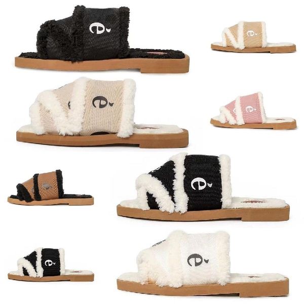 2023 lettering wool winter fur slippers designers women slides ladies fluffy furry warm letters sandals comfortable fuzzy girl flip flop sli, Black
2023 lettering wool winter fur slippers designers women slides ladies fluffy furry warm letters sandals comfortable fuzzy girl flip flop sli, Black