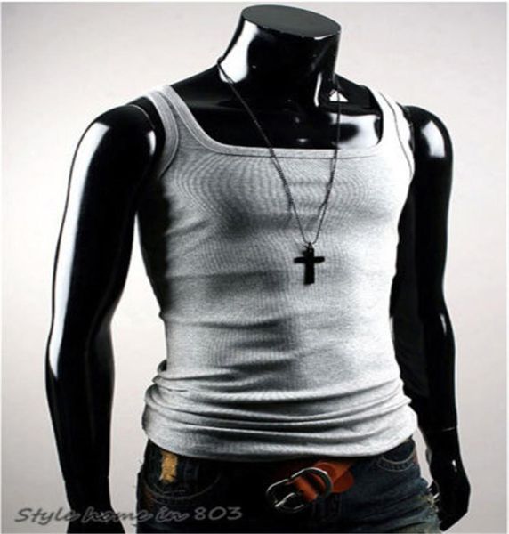 whole 6 solid colors undershirt cotton mens tshirt ashirt wife beater ribbed muscle vest uknew 4277877, White;black
whole 6 solid colors undershirt cotton mens tshirt ashirt wife beater ribbed muscle vest uknew 4277877, White;black