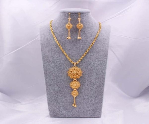 jewelry sets 18k ethiopian gold arabia necklace pendant earring for women indian dubai african wedding party bridal gifts set3844883, Silver
jewelry sets 18k ethiopian gold arabia necklace pendant earring for women indian dubai african wedding party bridal gifts set3844883, Silver