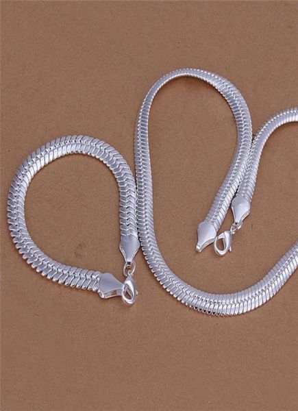 fashion men's jewelry set 925 sterling silver plated 10mm chain necklace & bracelet factory price 090974
fashion men's jewelry set 925 sterling silver plated 10mm chain necklace & bracelet factory price 090974