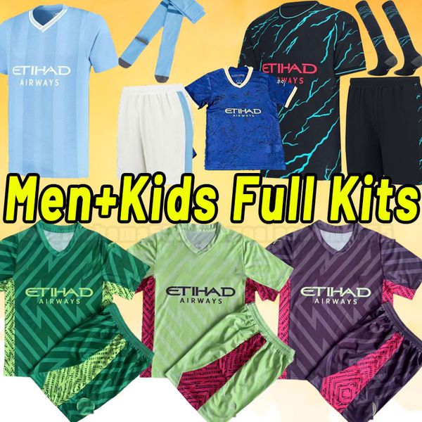 full set 23 24 haaland soccer jerseys grealish mans cities ruben mahrez bernardo de bruyne foden manchesters football shirt kids kit sets un, Black;yellow
full set 23 24 haaland soccer jerseys grealish mans cities ruben mahrez bernardo de bruyne foden manchesters football shirt kids kit sets un, Black;yellow