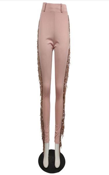 women039s pants capris side sequins tassel pencil button women night club trousers 2021 spring fashion skinny female outfit5966935, Black;white
women039s pants capris side sequins tassel pencil button women night club trousers 2021 spring fashion skinny female outfit5966935, Black;white